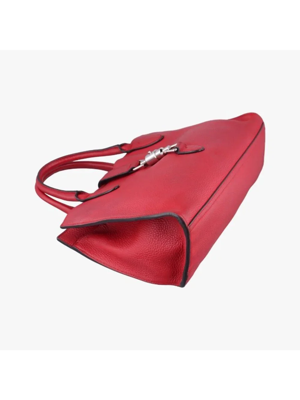 Gucci New Jackie Red Leather Shoulder Bag